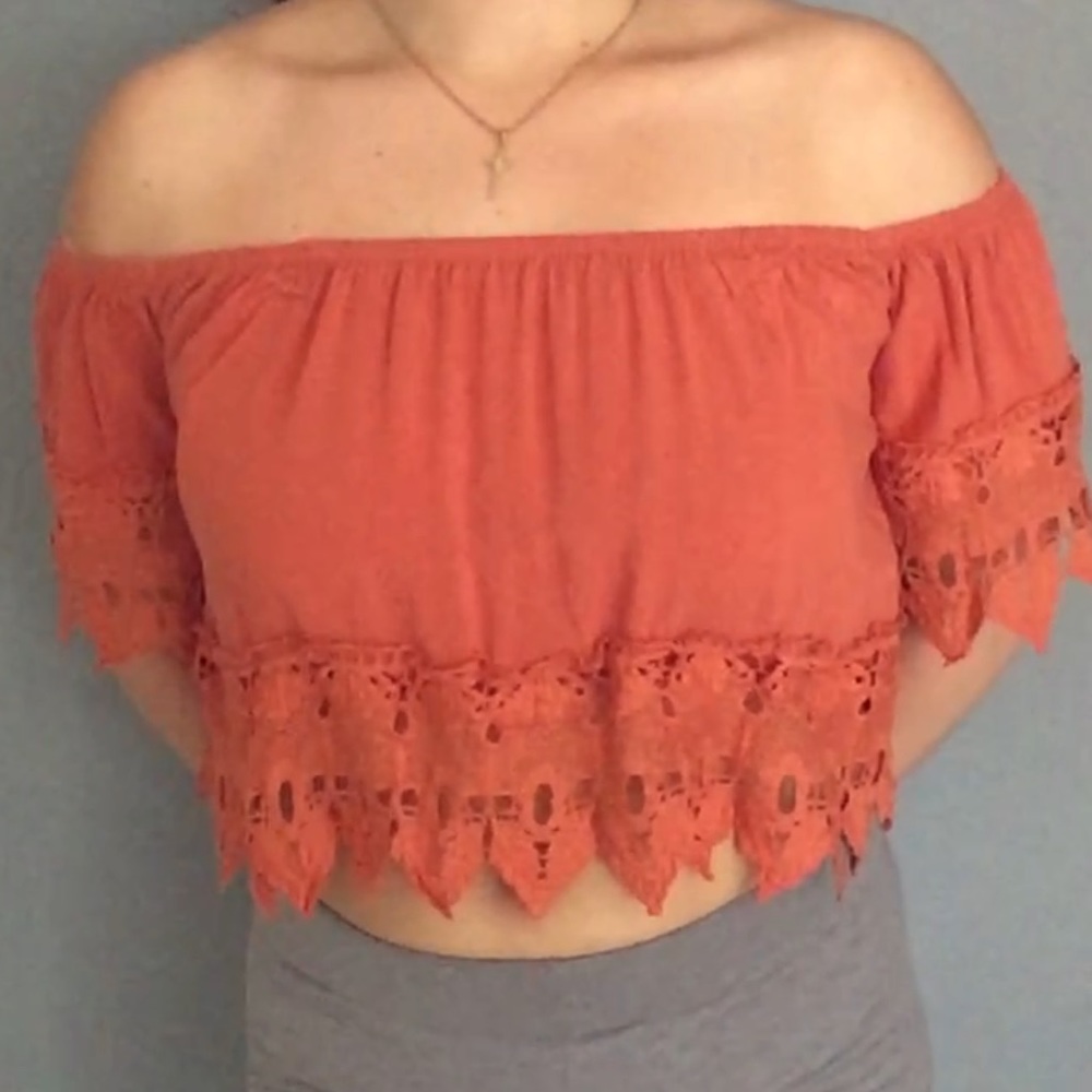Off the shoulder top